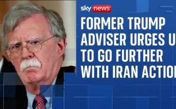 Former US ambassador John Bolton says Trump made right decision to attack Iran