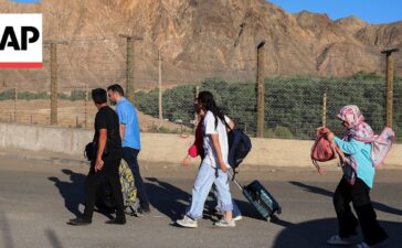 Fleeing airstrikes, Iranians seek relief in bordering Armenia, Azerbaijan
