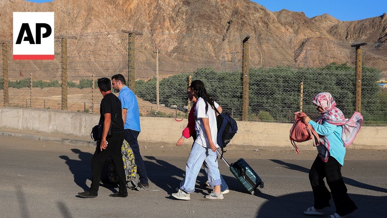 Fleeing airstrikes, Iranians seek relief in bordering Armenia, Azerbaijan