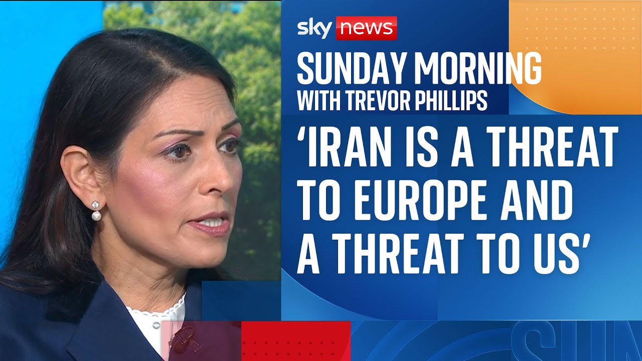 ‘Iran is a terrorist state – they harm the UK and our interests,’ says Priti Patel