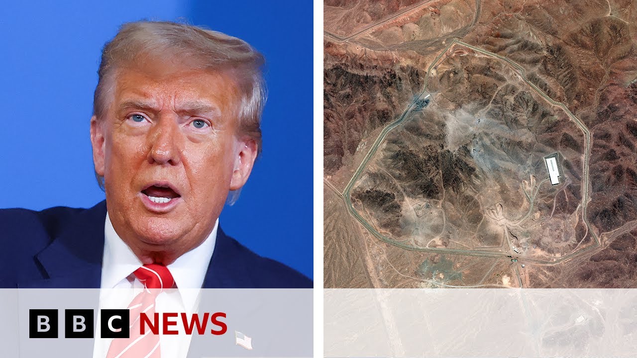 President Trump insists Iran’s nuclear sites ‘obliterated’ despite intelligence report | BBC News