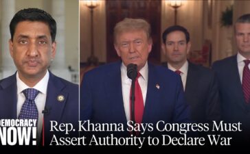 “Blatantly Unconstitutional”: Rep. Ro Khanna Decries U.S. Strikes on Iran Without Congressional OK