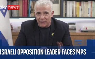 Israeli opposition leader appears before MPs to discuss Israel-Iran conflict