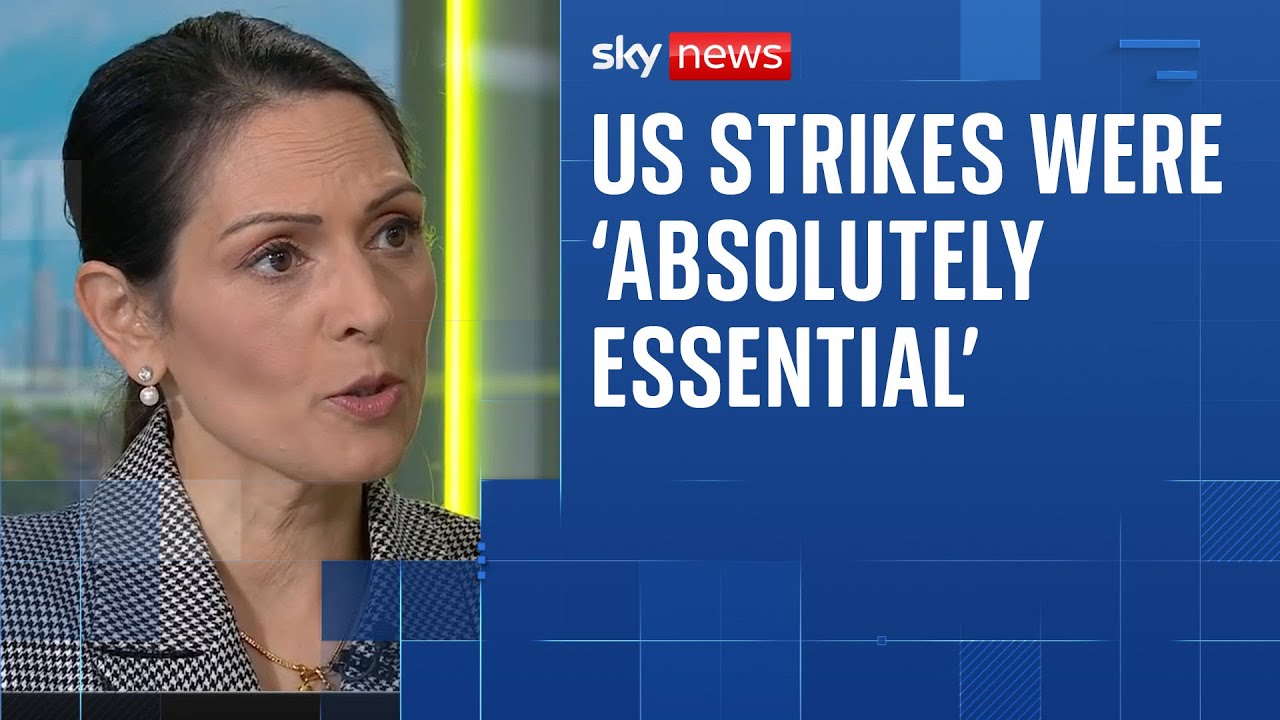 Dame Priti Patel insists action was ‘necessary to degrade Iran’s nuclear capabilities’