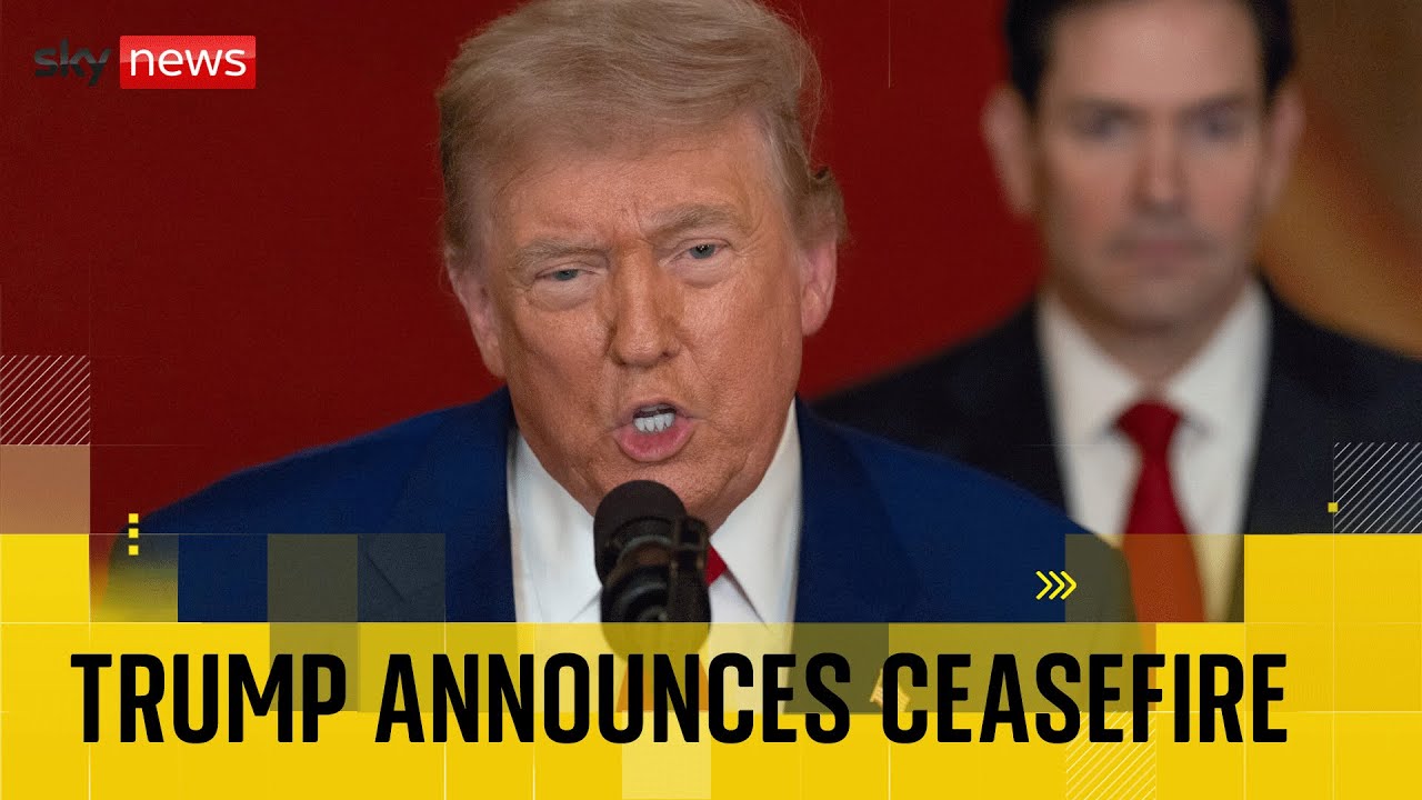 Donald Trump claims ‘total ceasefire’ agreed between Israel and Iran