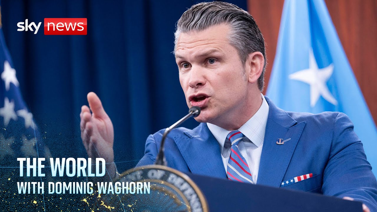 US defence secretary defends success of Iran strikes | The World with Dominic Waghorn