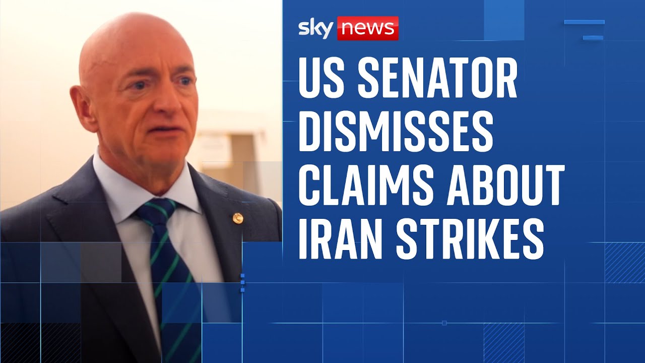 US senator Mark Kelly questions Donald Trump’s claims about Iran strikes