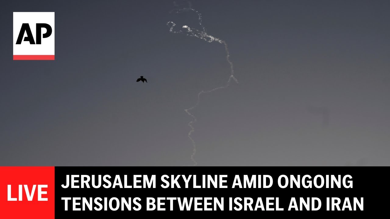LIVE: Jerusalem skyline amid ongoing tensions between Israel and Iran