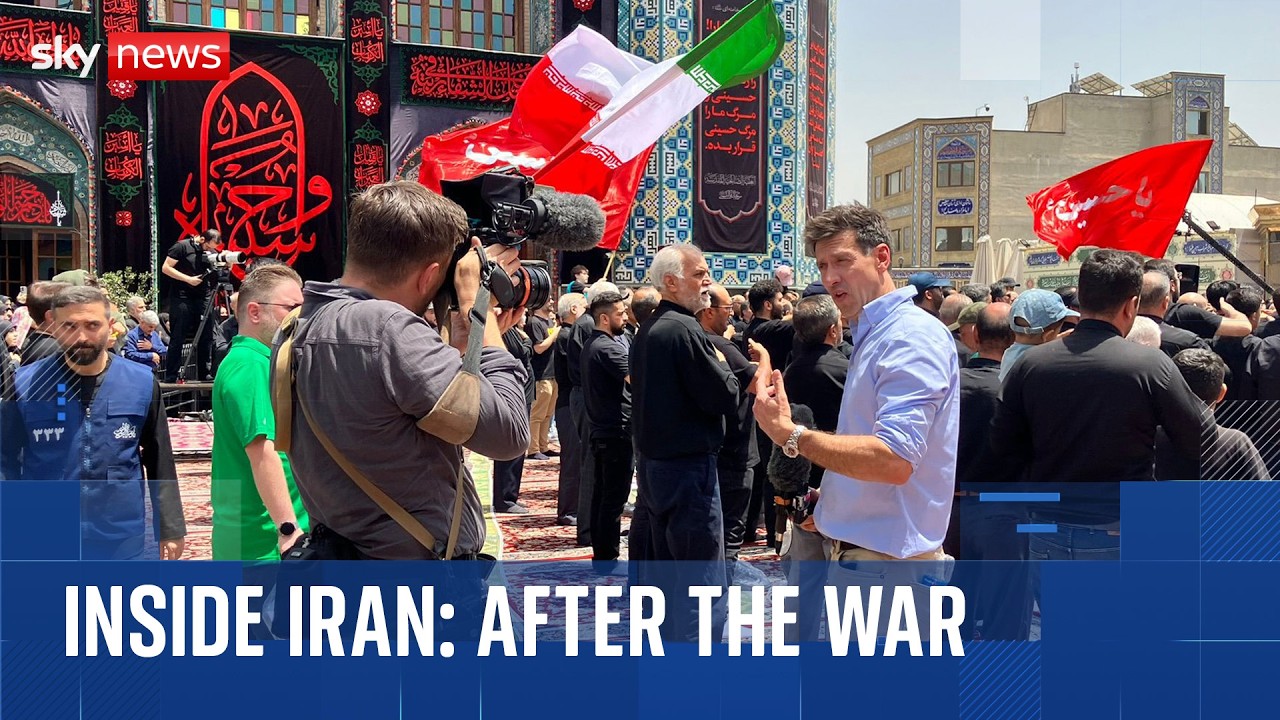 Inside Iran: Sky’s Dominic Waghorn takes you behind the scenes